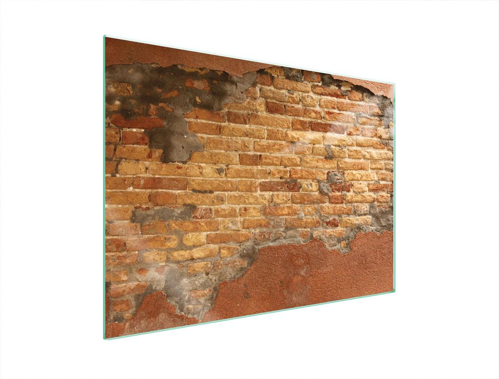 Glasschutzplatte Für Herd 70X52 Ziegel