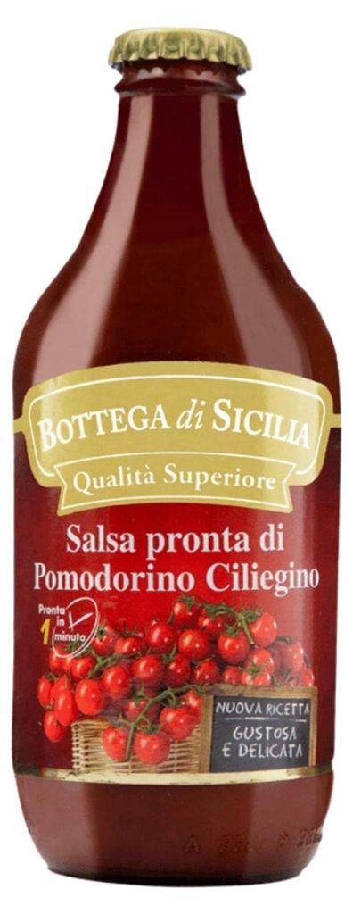 Purée de tomates cerises 520 g, marque Bottega Sicilia Image du produit 