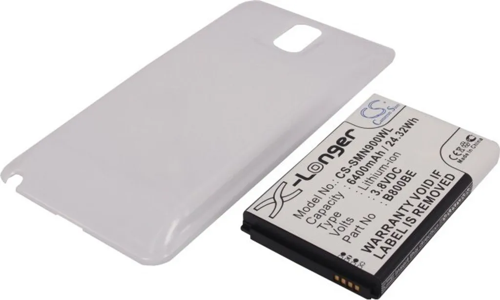 Batterie Galaxy Note 3 Samsung SM-N9005 N9000 Haute Capacité TECHTEK