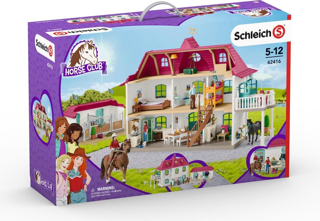 Schleich Großer Pferdehof mit Wohnhaus und Stall; 42416 Produktbild 15