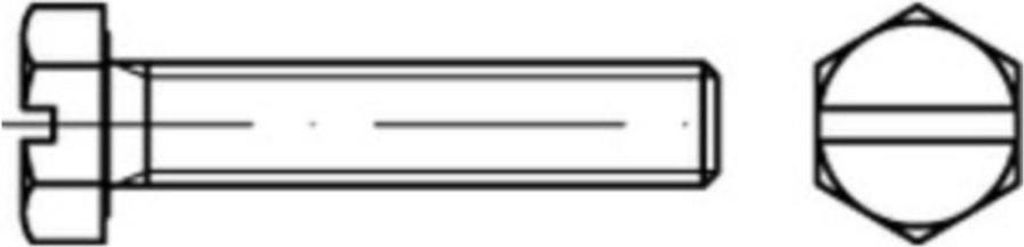 Reyher Sechskantschrauben DIN 933 A 2 M 5x20 -Sz A 2 (100 Stück)