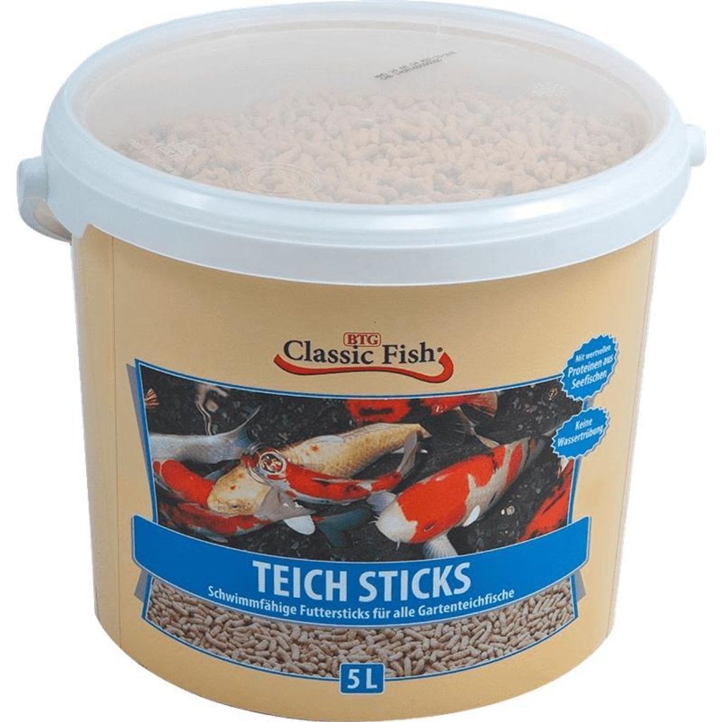 Classic Fish Bastoncini per laghetto 5000 ml in secchio Immagine del prodotto 