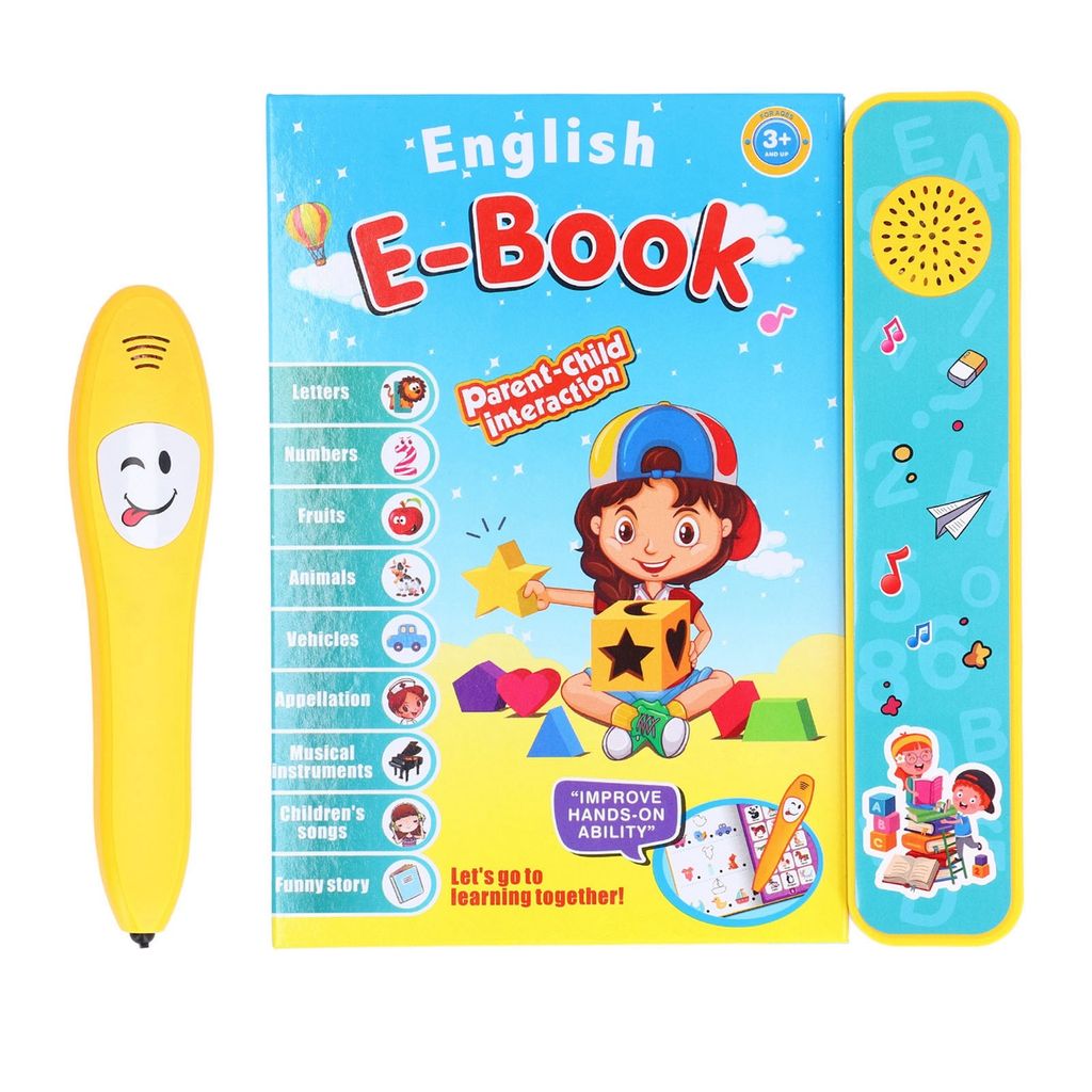 Electronic Learning Talking Book,Kids ABC Sound Book,Talking Book,Interactive Sound Book,Interactive Children Sound Book,Electronic Learning Book