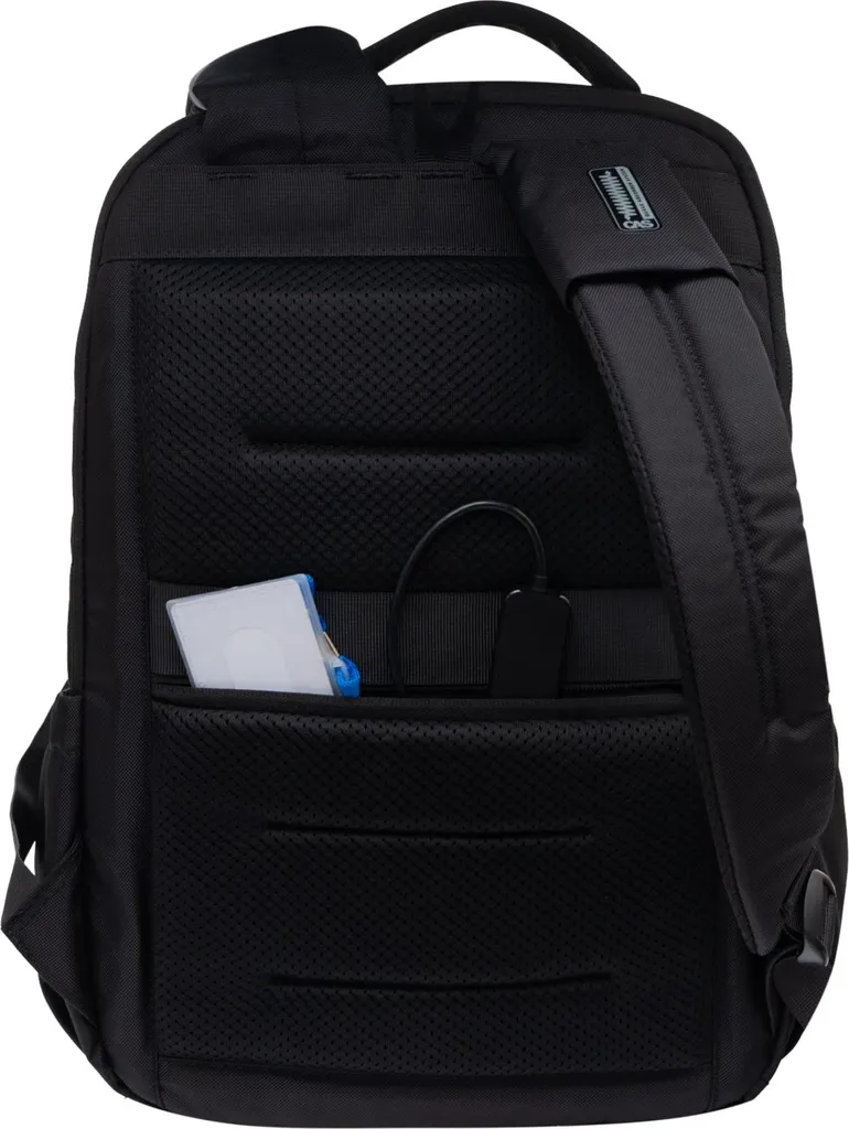 Sac à dos Astra noir ABAG - Finition premium et compartiment ordinateur - 4