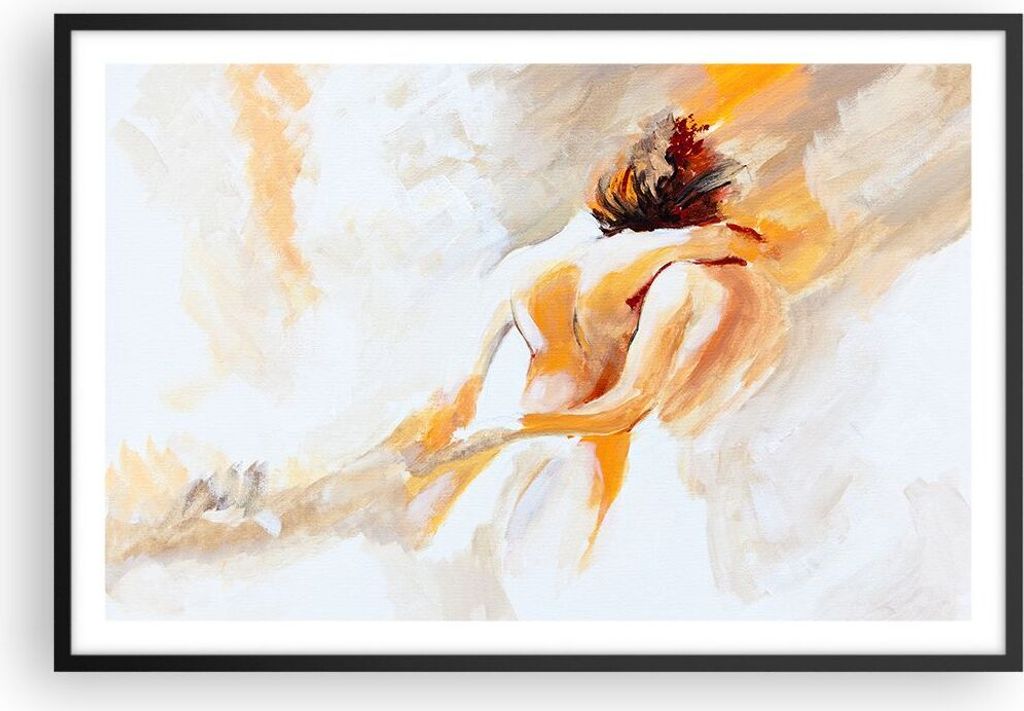 Gerahmtes Poster - Schwarzer Rahmen - Persönlichkeit Freundschaft Liebe Ehe - 91,5x61 cm - Wand Bild - Wanddeko - Wandbilder - Wandposter - Bilder...
