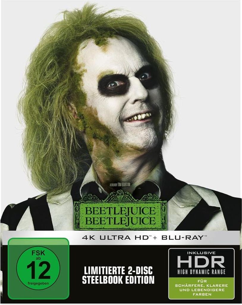 Beetlejuice Beetlejuice (Ultra HD Blu-ray & Blu-ray im Steelbook)