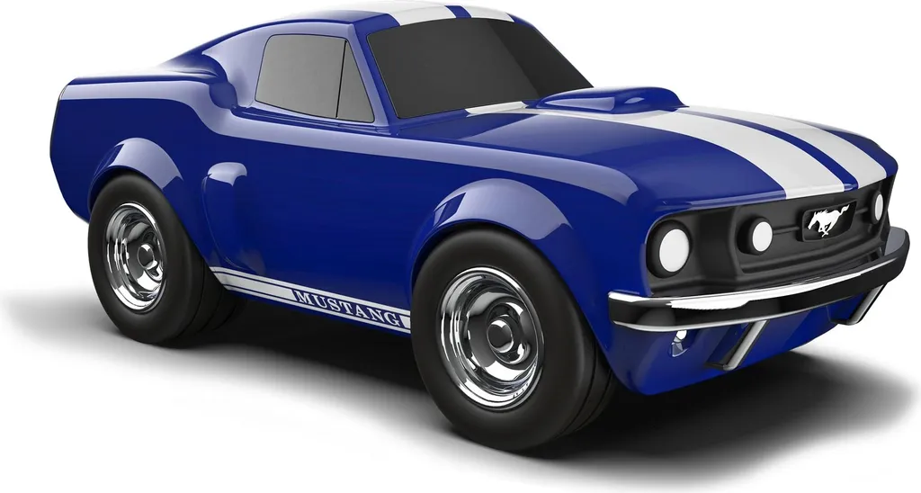 Voiture Miniature Ford Mustang Bleue : Un Jouet Durable et Stylé