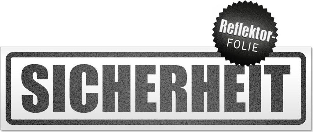 Sicherheit Security Magnetschild Schild magnetisch