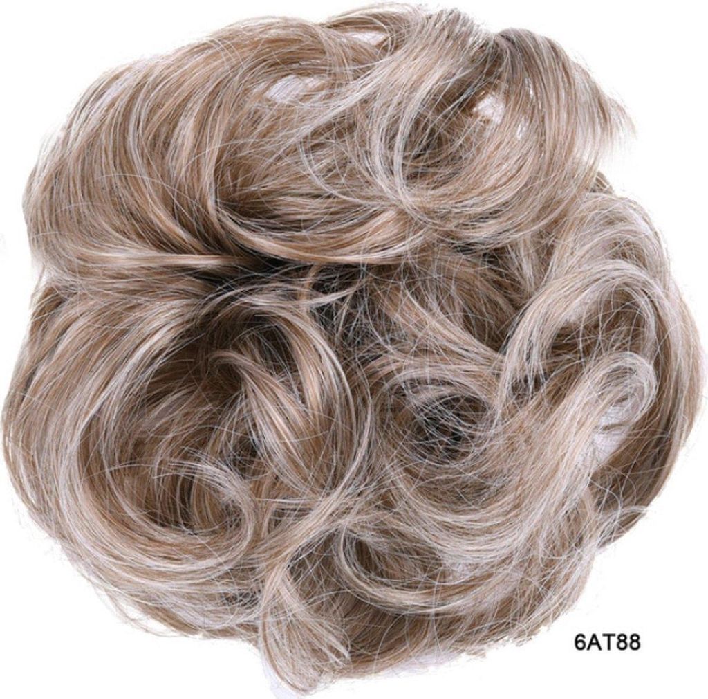 Jumada's - „Curly Hair Wrap Extension Blond Braun | Produktbild 