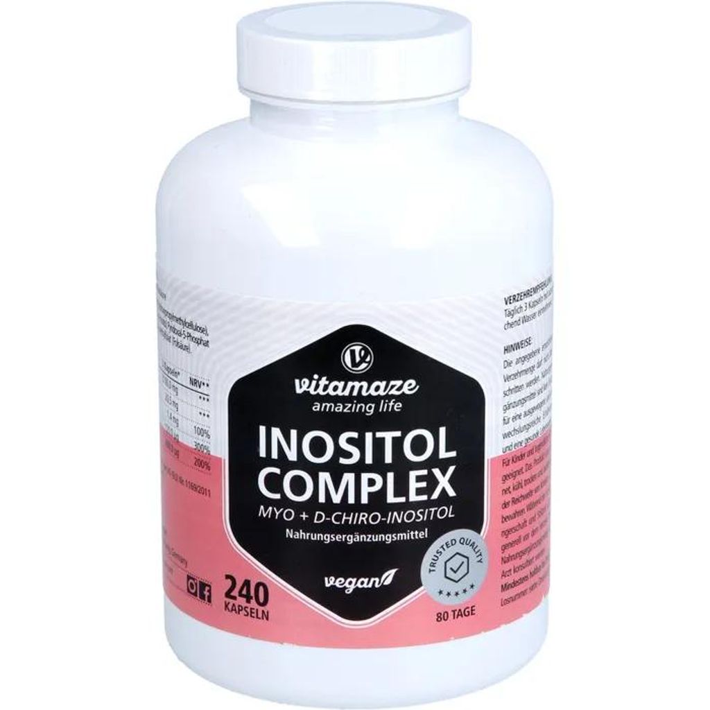 Inositolový komplex s chrómom, vitamínom B6 a kyselinou Obrázok produktu 