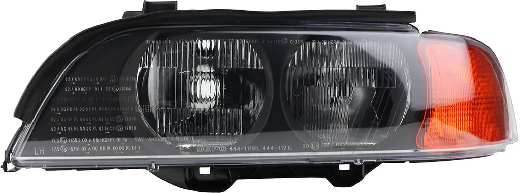 Proiettore Anteriore SX BMW E39 1995-2000 Johns H7/HB3 Indicatori Bianchi