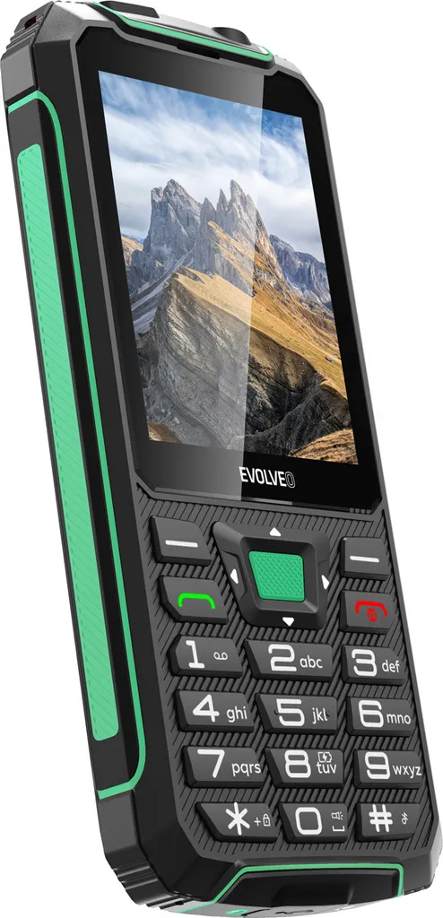 Téléphone de Chantier Evolveo Strongphone W4 Mobile Incassable et Étanche