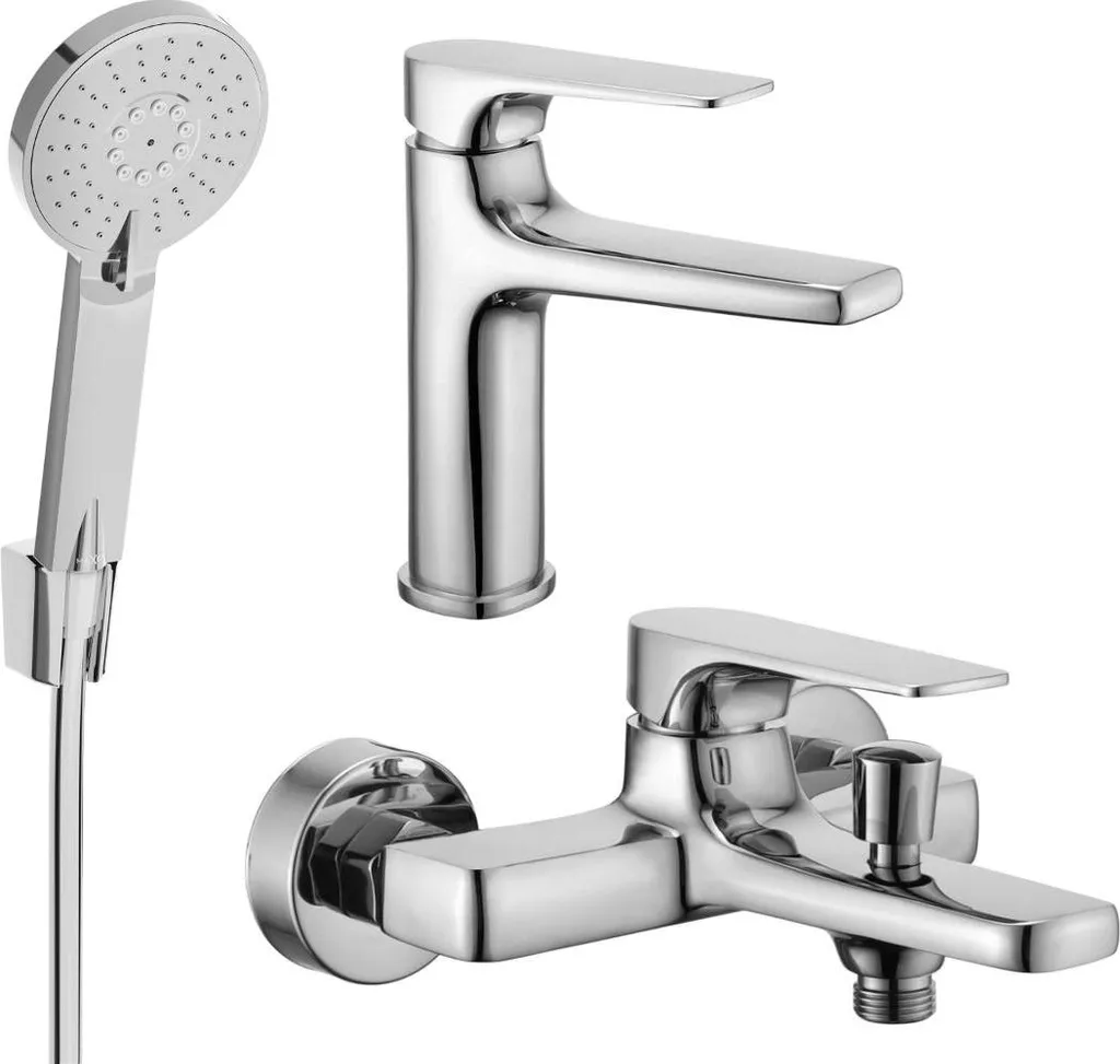 Offerta Set Rubinetteria Mexen Lynx R40 Cromo 745903R40-00 | In Pronta Consegna