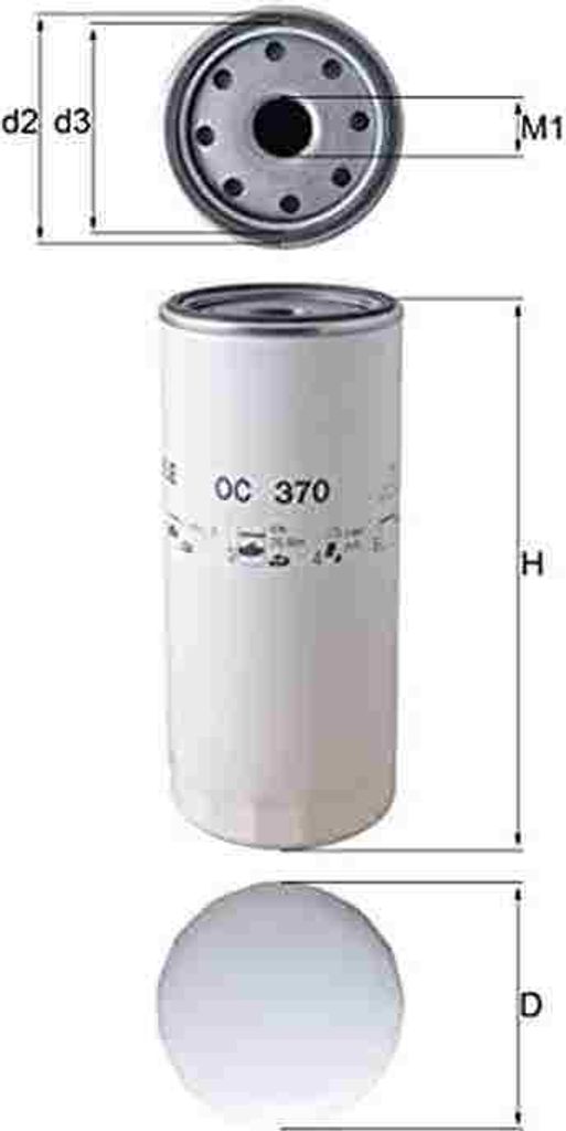 KNECHT Ölfilter Artikel: OC 370