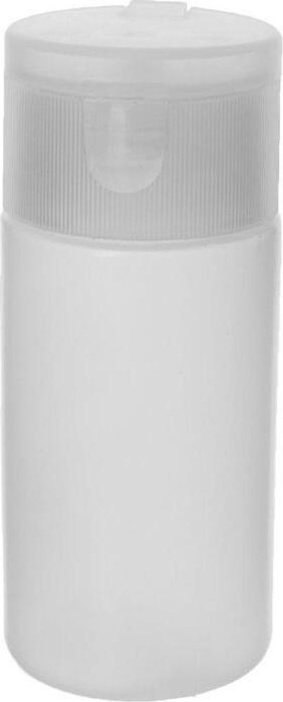 Orion Spenderflasche Reiseflasche Kosmetikflasche für Cremes Öle Gel 30 ml zum Mitnehmen auf Reisen ins Flugzeug aus Kunststoff