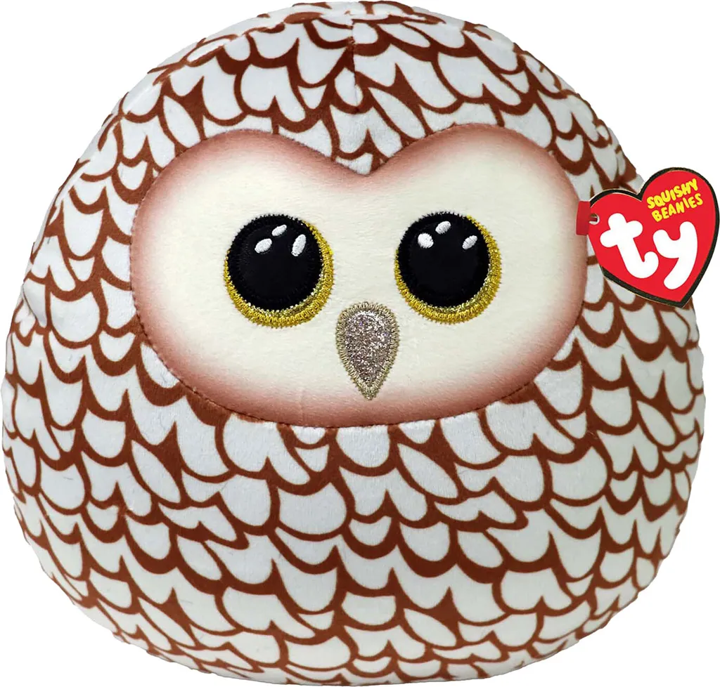 Doudou Chouette Ty Whoolie 20cm - Idéal pour Sieste et Décoration