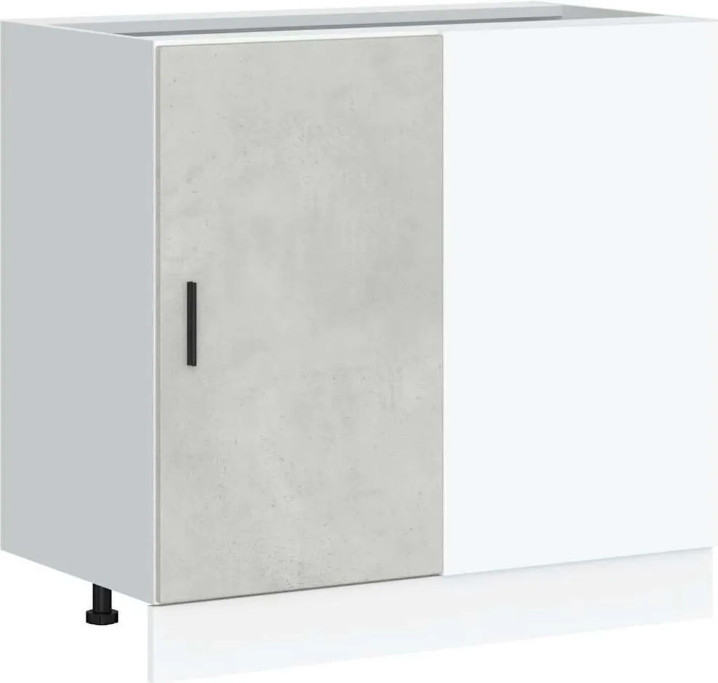 Offerta Base Cucina Lyon Grigio Cemento vidaXL - Arredo Casa Prezzi Bassi