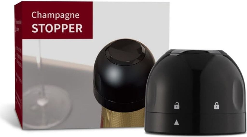 Deluxe Champagner-Stopfen / Weinstopfen für Sekt / Champagner