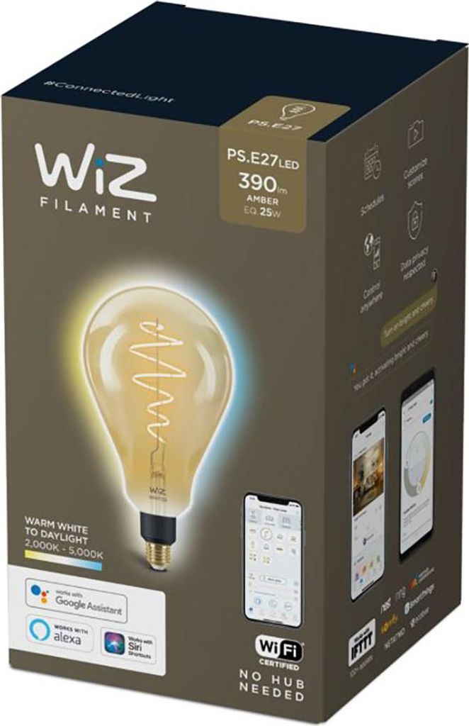 WiZ G3 Whites Filament PS160 E27 Amber Produktbild 