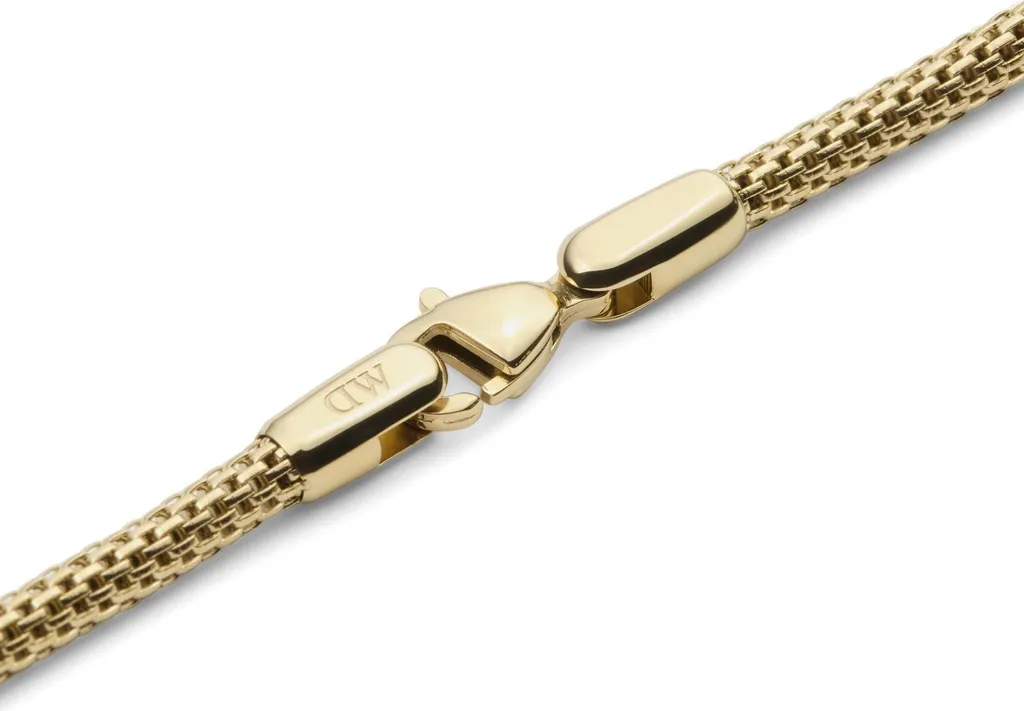 Collier Doré Longueur Réglable Daniel Wellington Collection Tide Mesh - 4