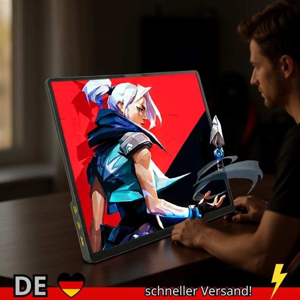 ZSUS 2160*1440 14-zoll 2K Tragbare Monitor 60HZ Für Lap XBox PS4 5 Schalter