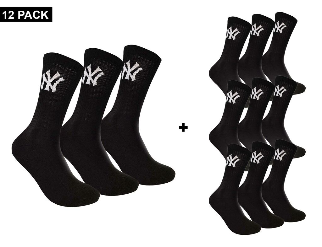 New York Yankees - 12-Pack Crew Socks 