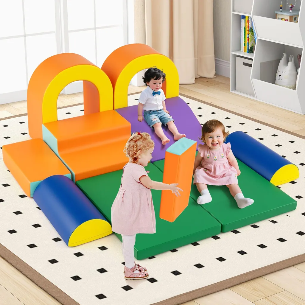 Blocs en Mousse Sécurisés pour Éviter les Chocs lors des Jeux de Bébé - 2