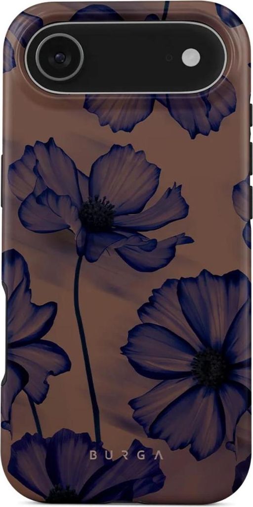 Handyhülle für iPhone Air, Burga Velvet Night Tough Magnetic, Braun und marineblau