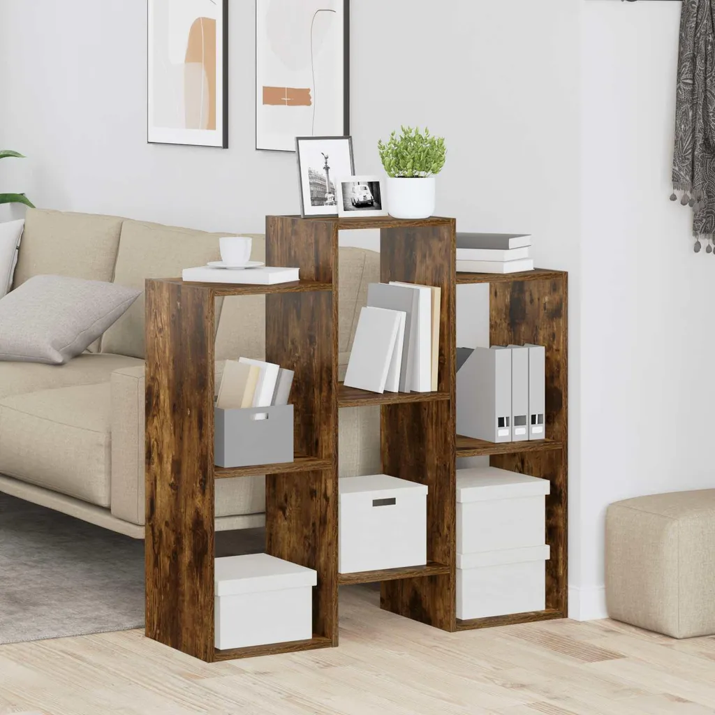 Maison Exclusive - Credenza in rovere affumicato 90 x 30 x 90 cm