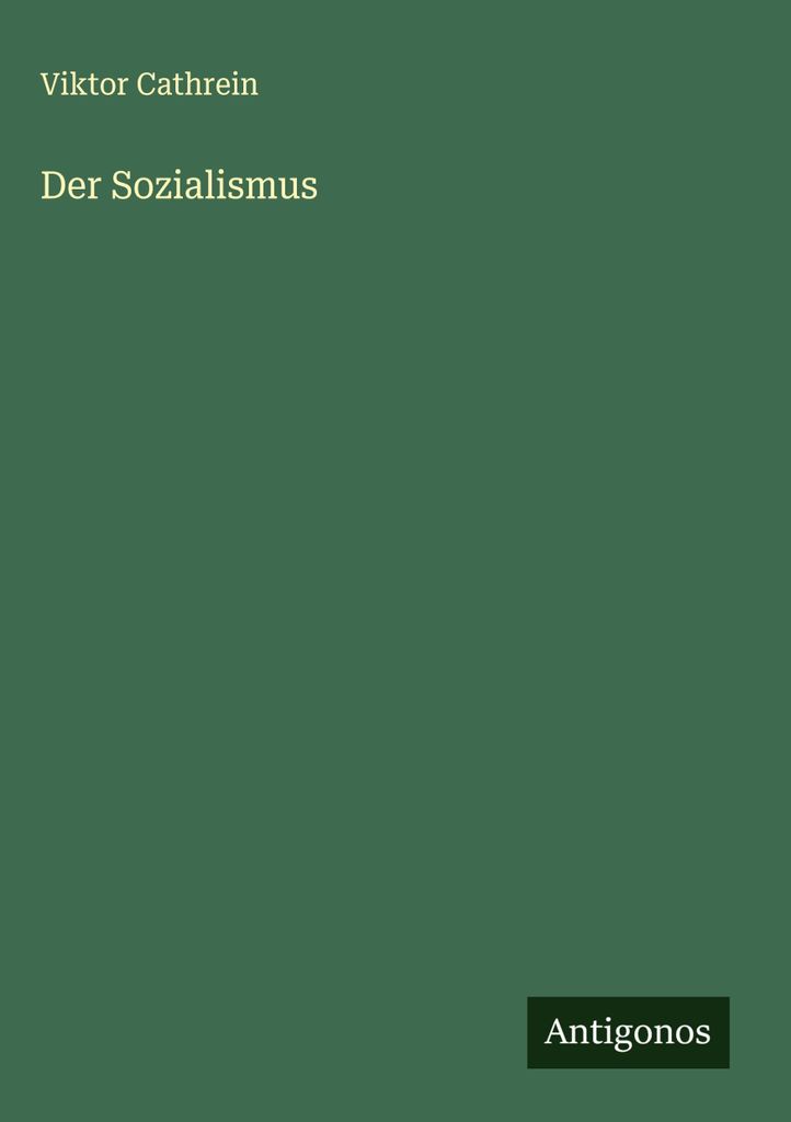 Der Sozialismus
