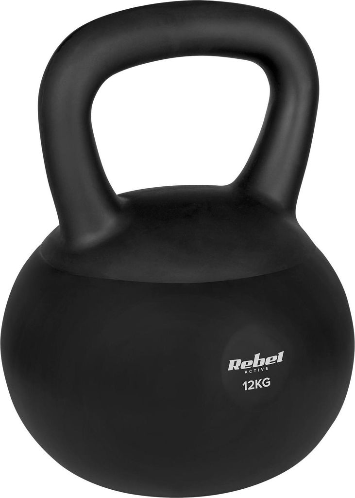 RBA-2333 Soft Kettlebell Active 12 kg, nero Immagine del prodotto 