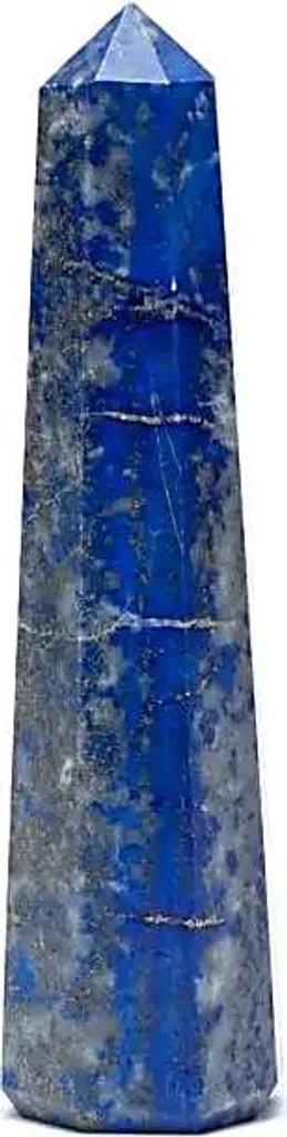 Obélisque en Lapis-lazuli pour Décoration Zen et Méditation - 9 cm