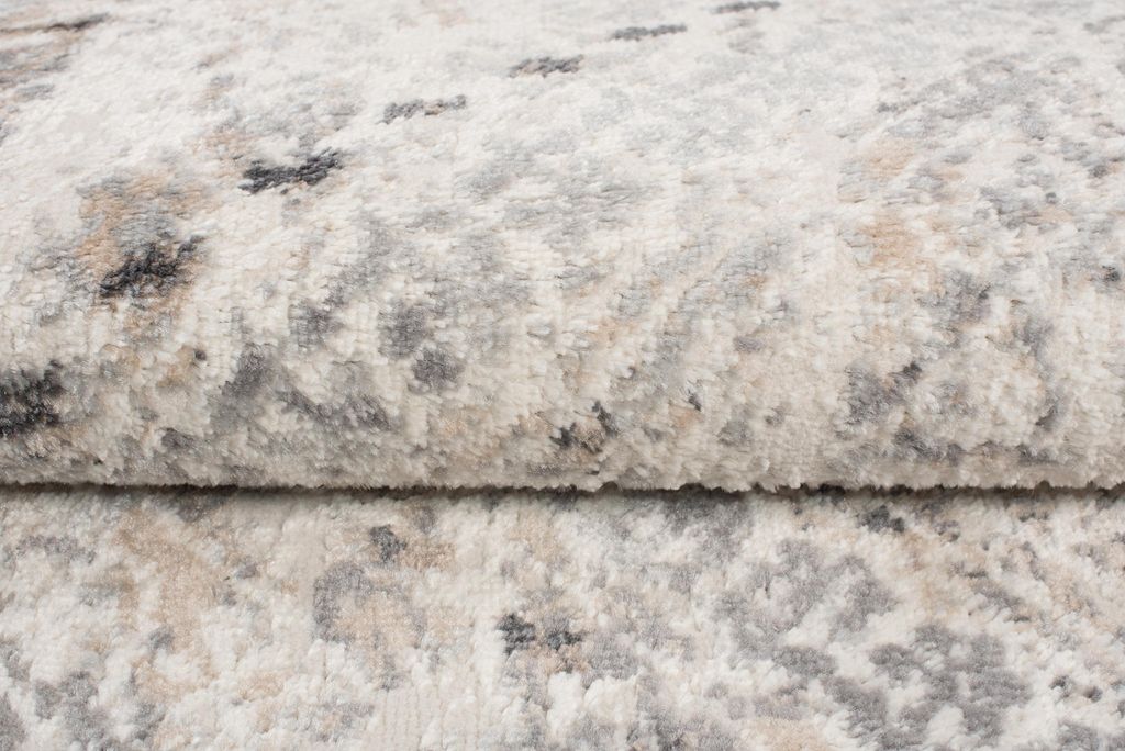 Tapiso Teppich VALLEY Modern Kurzflor Grau Wohnzimmer 300 x Produktbild 