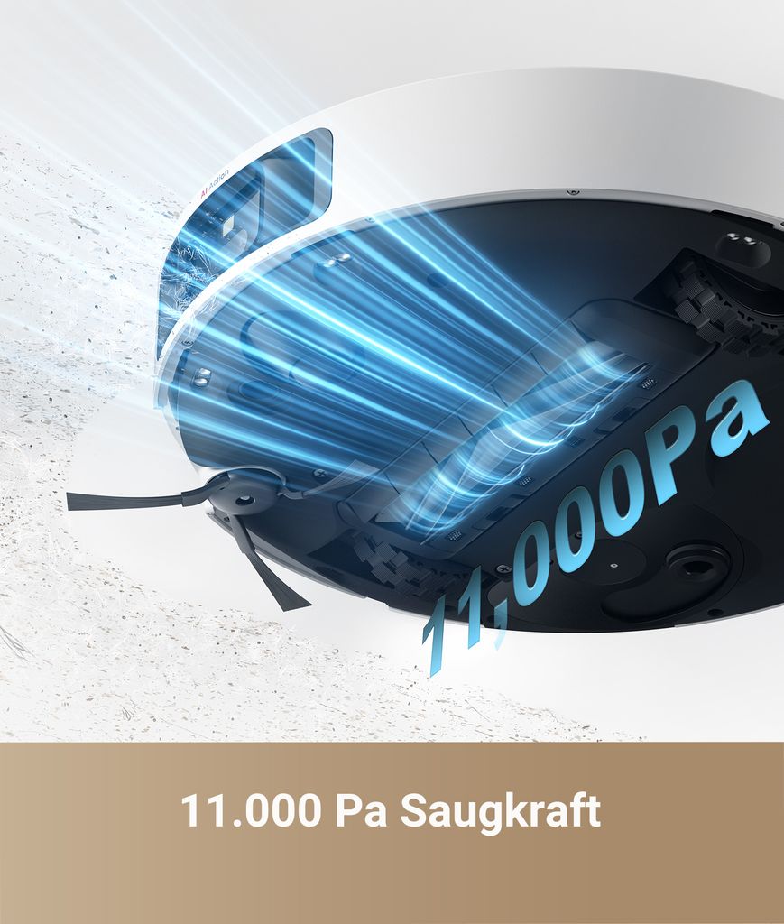 DREAME L40 Ultra Saugroboter mit Wischfunktion und Hebarem Produktbild 2