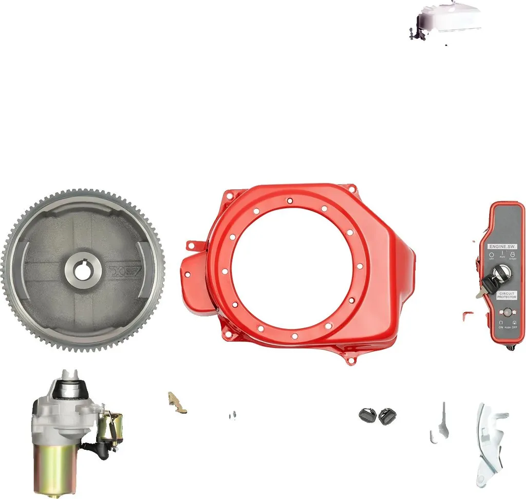 Installer un démarrage électrique sur moteur GX160 GX200 pour motoculteur
