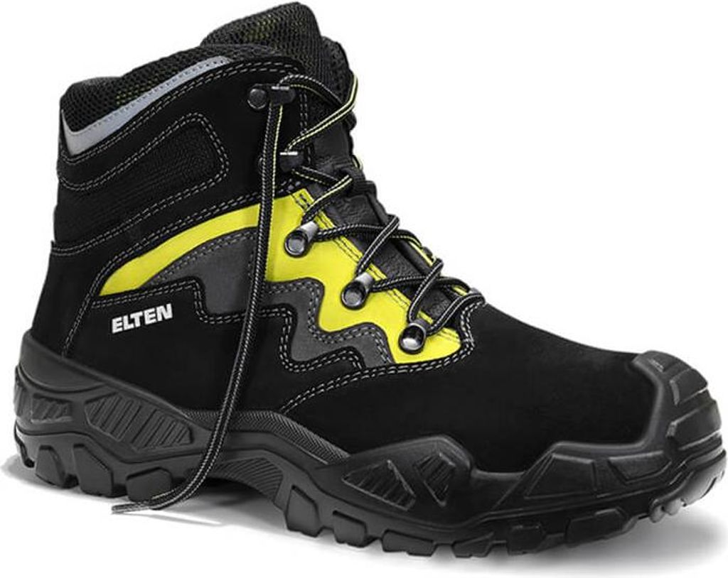 ELTEN Sicherheitsstiefel MIKE black-green Mid ESD S3S 763871