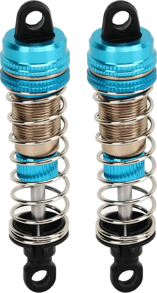 2 Ammortizzatori Idraulici 76mm per SCY 16101 16102 1/16 | Lega Alluminio