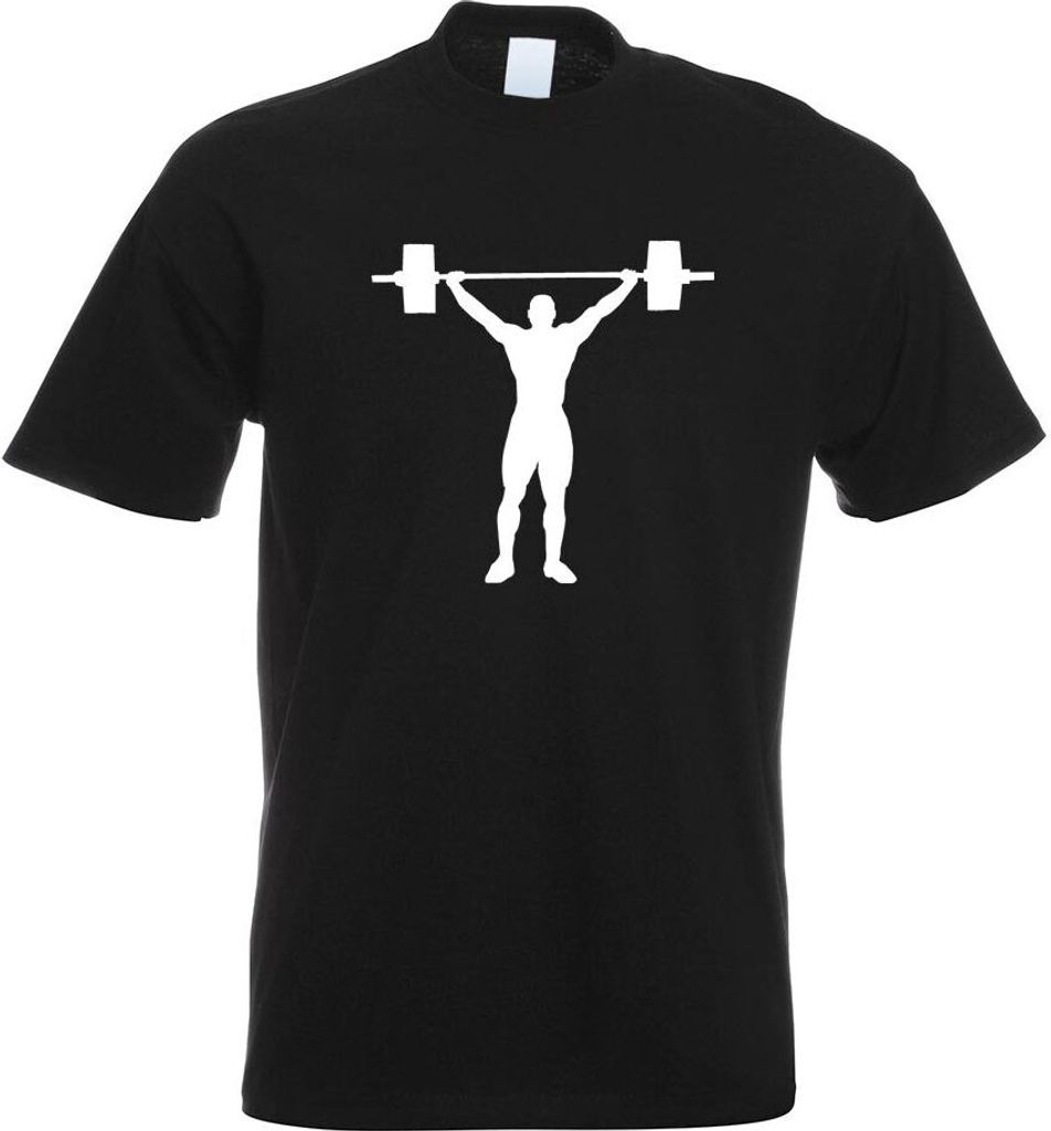 Kiwistar - T-Shirt - schwarz - Gewichtheber Gewichtheben Herren Funshirt Bedruckt Design Sprüche Spruch Motive - mit Motiv Bedruckt - Funshirt Des...