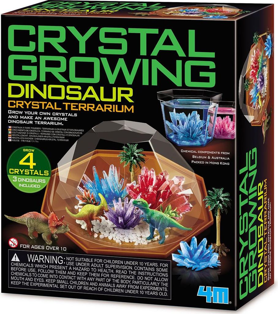4M DIY-Set Dino-Kristall-Terrarium