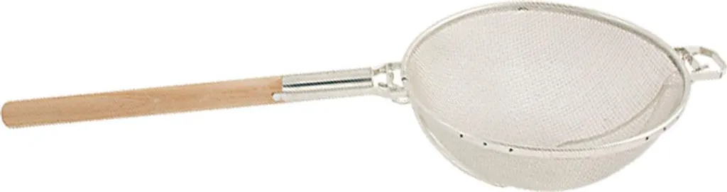 Colino Cucina Acciaio 30 cm - Manico Legno Robusto Professionale