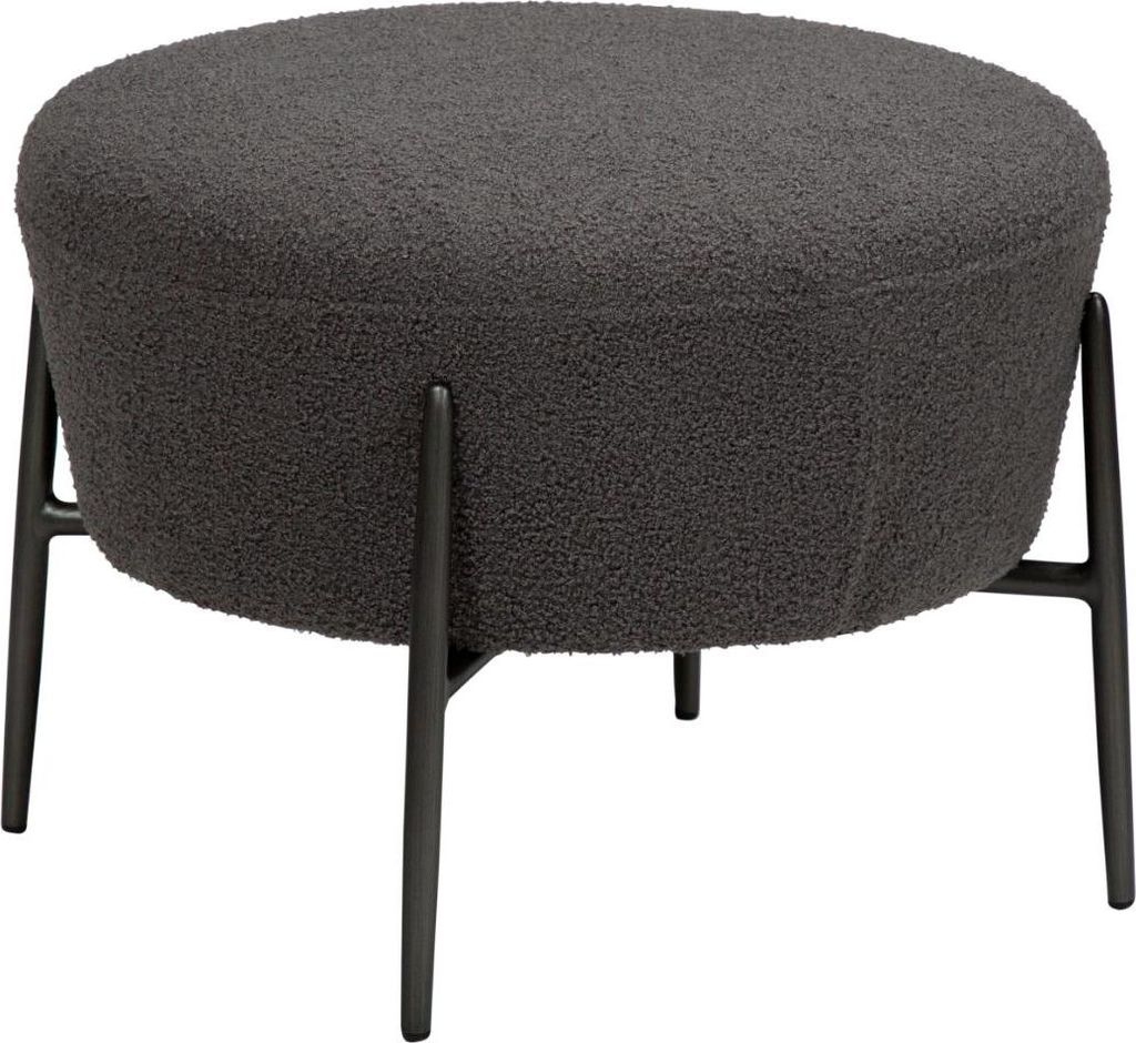 Orbit Dan-Form Pouf Bouclé grau.