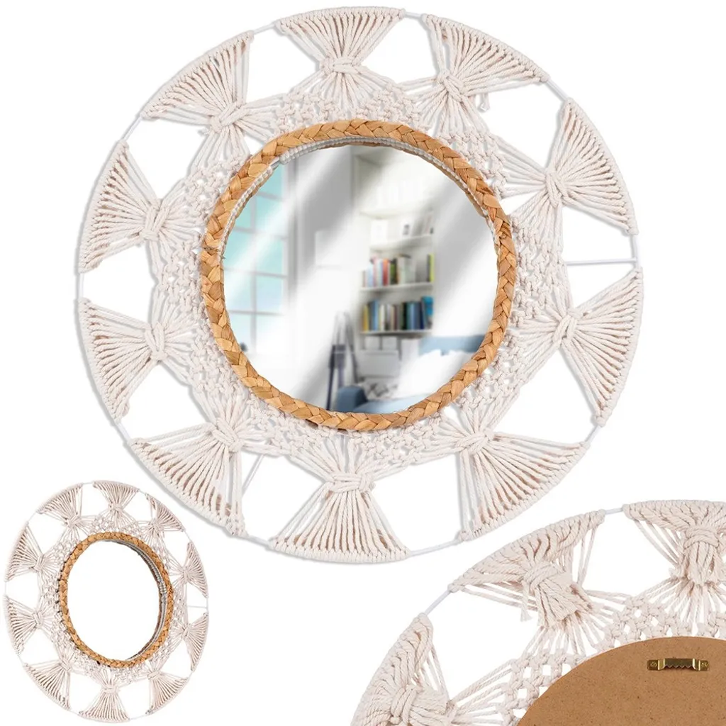 Offerta Specchio da Parete 45 cm - Specchio da Appendere Salvaspazio