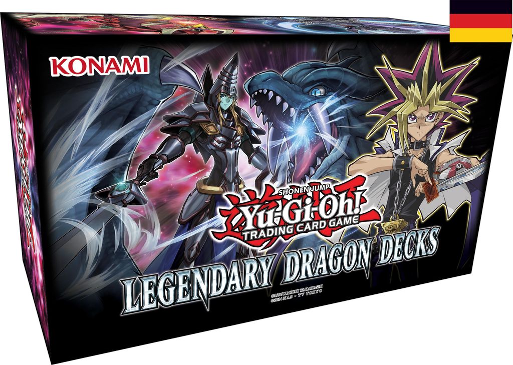 Yu-Gi-Oh! Legendarische Draken Dekken - Boxset Productafbeelding 