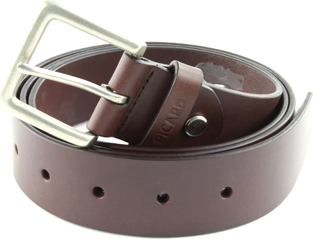 Cintura in Cuoio Picard W110 Marrone Cafe - Resistente e Accorciabile