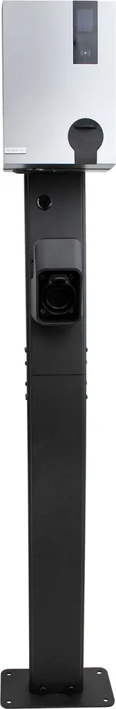 Support Borne Raedian Métal Noir - Hauteur 149 cm Résistant Intempéries
