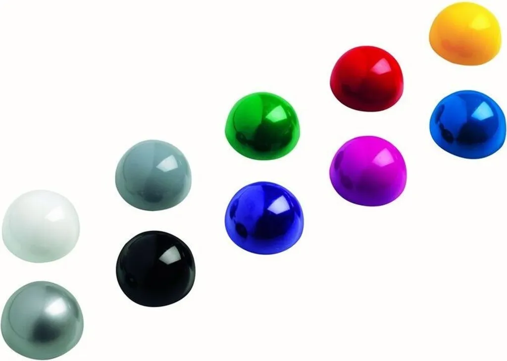 Aimants de Fixation Incassables en Ferrite Laquée - Force 0,6 kg - MAUL