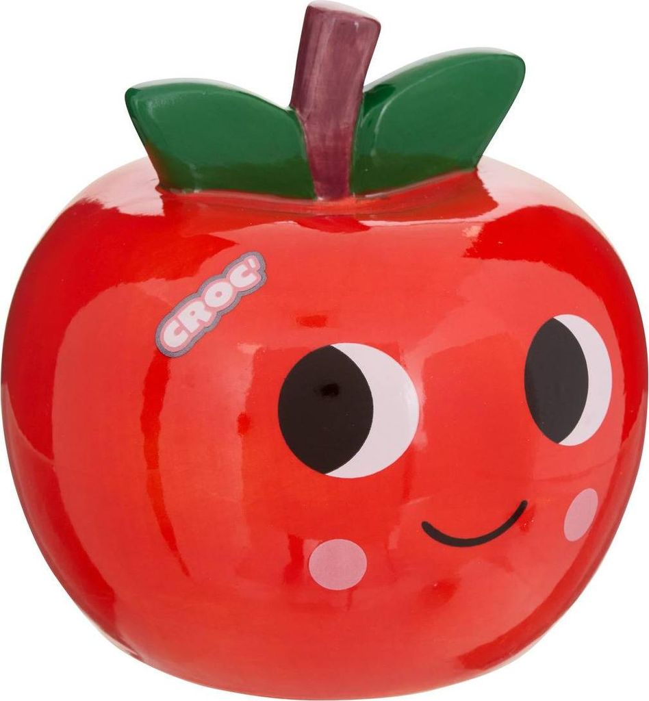 Spardose kind apfel cha cha pop 13x13x13 cm rot - Atmosphera créateur d'intérieur