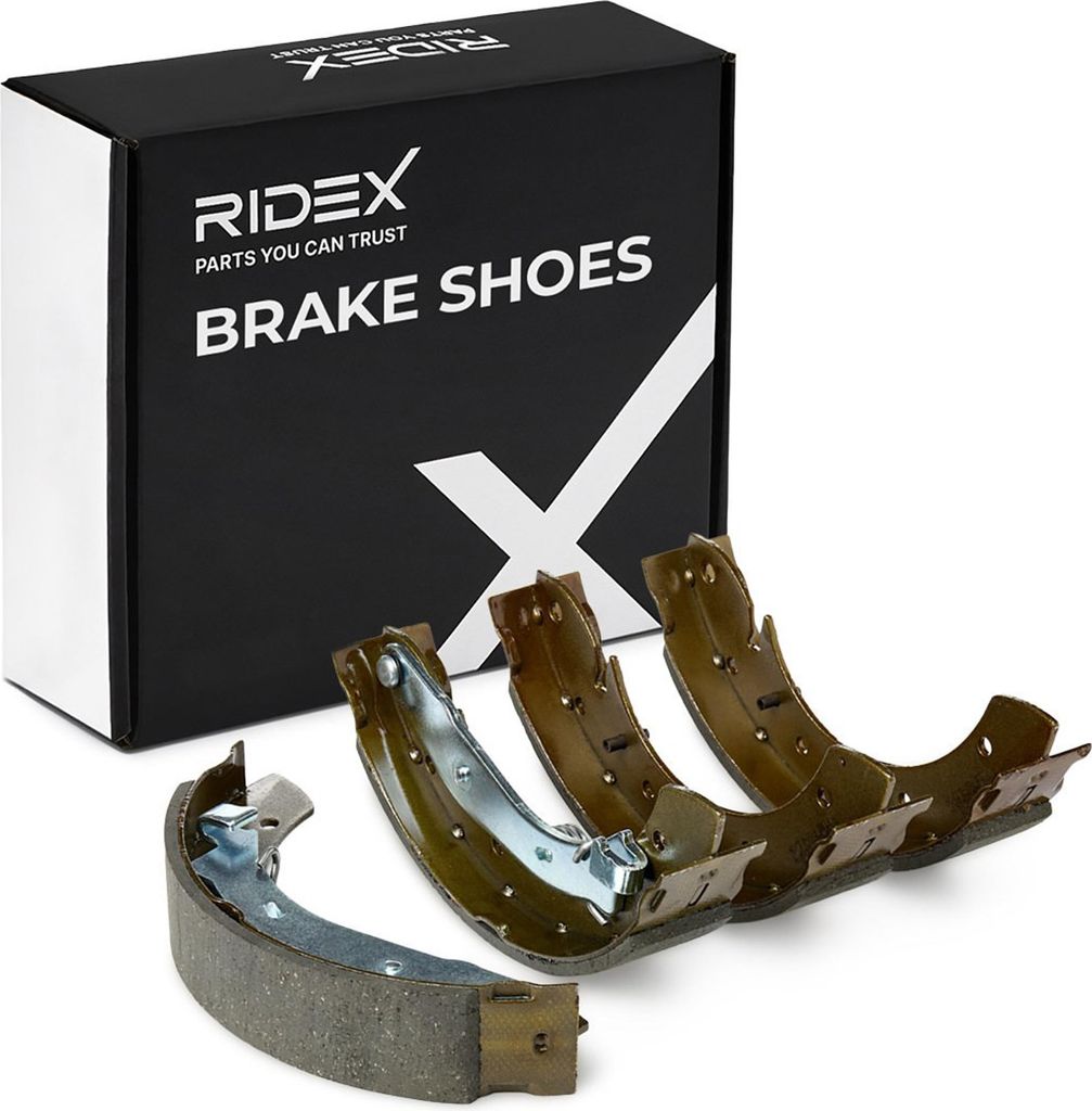 RIDEX Bremsbackensatz Trommelbremse Hinten für RENAULT ESPACE III (JE0) 228mm 70B0008