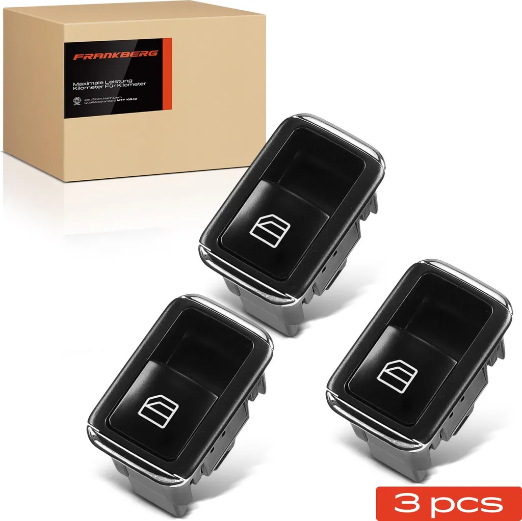 Commande lève-vitre pour Mercedes Classe B W246 et E W212 - Lot de 3x