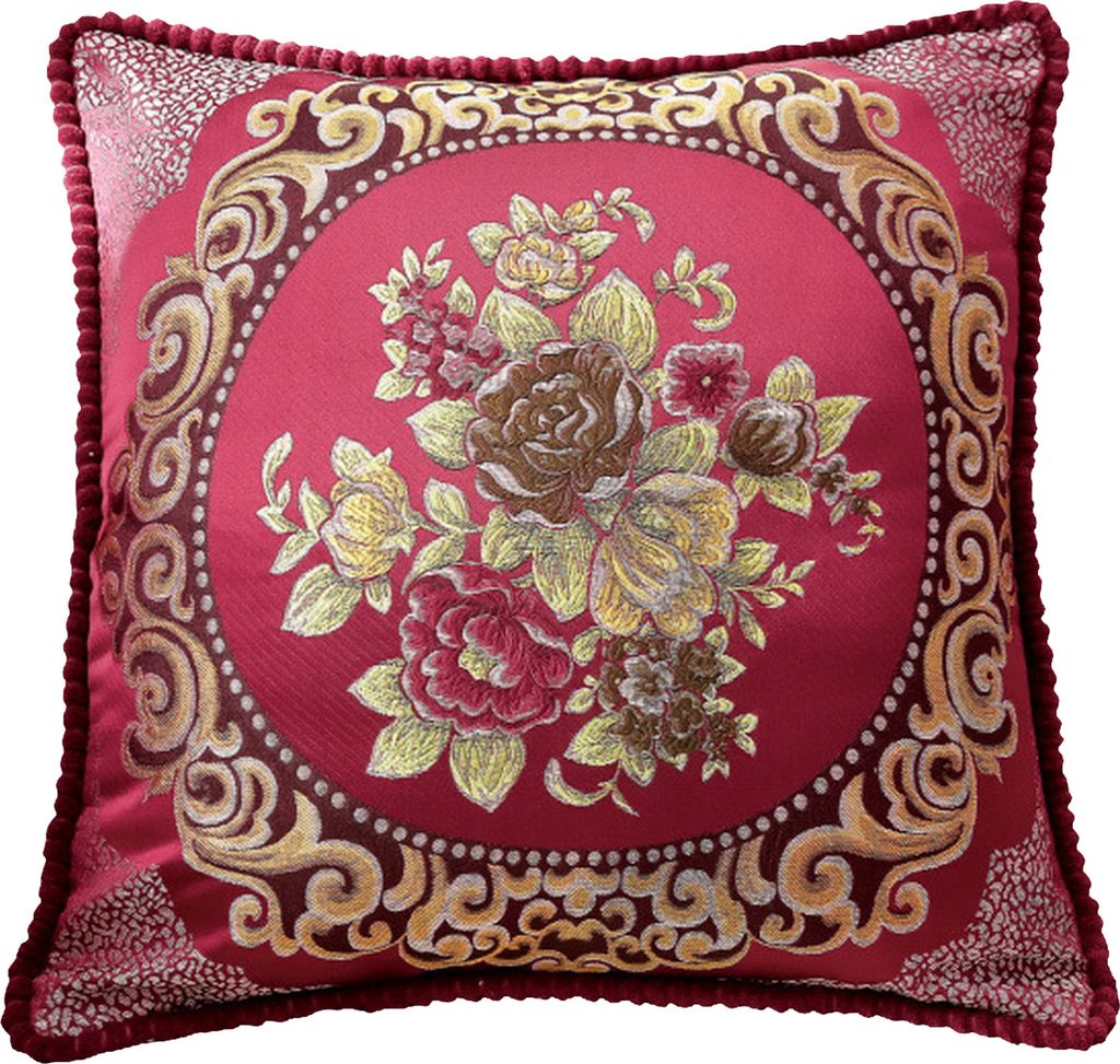 Kissenbezug, glatter Reißverschluss, abnehmbar, Polyester, 45 x 45 cm, für Wohnzimmer, Sofa, Dekokissen, Heimdekoration